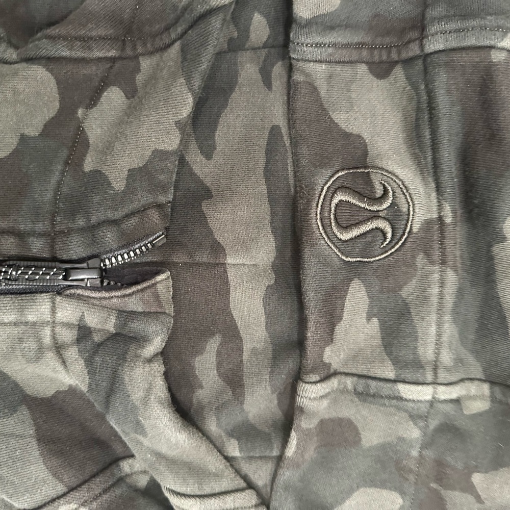 Lululemon Athletica Camouflage Zip-Up Hoodie